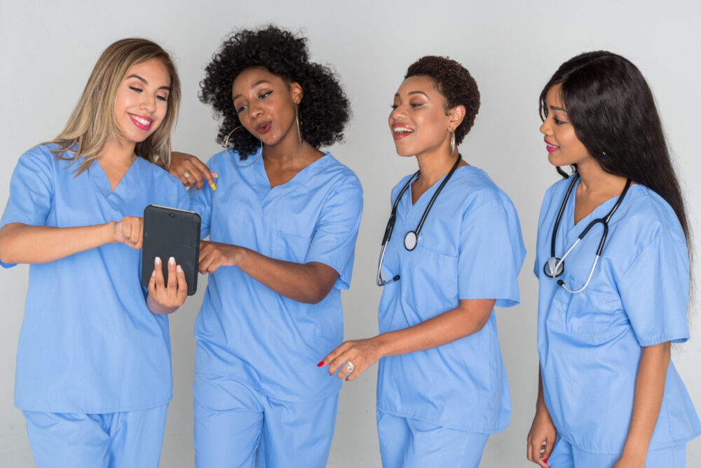 Group Of Nurses